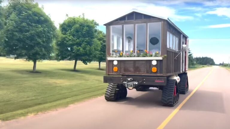 Unstoppable off-road tiny house conquers any terrain, anywhere