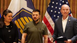 Armed Services Republicans, White House push back against claims that Zelenskyy's PA visit was 'political'