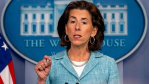 Harris surrogate Secretary of Commerce Gina Raimondo says we should 'extinguish' Trump 'for good'