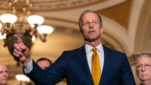 As leader race looms, John Thune takes Senate map by storm to boost GOP candidates