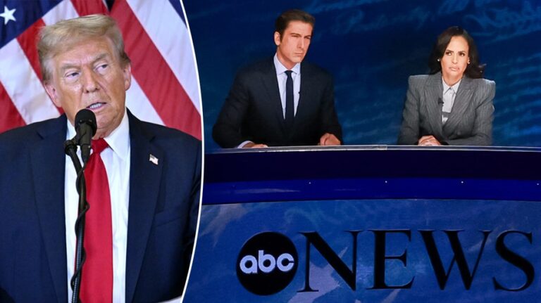 Trump hits ABC News, 'lightweight' David Muir, accuses network of violating debate agreement with fact-checks