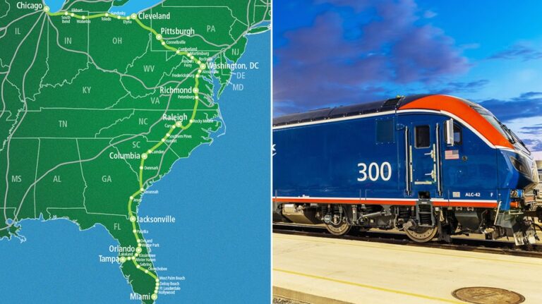 Amtrak announces 'Floridian' train with 2-day route, sparking reactions on social media