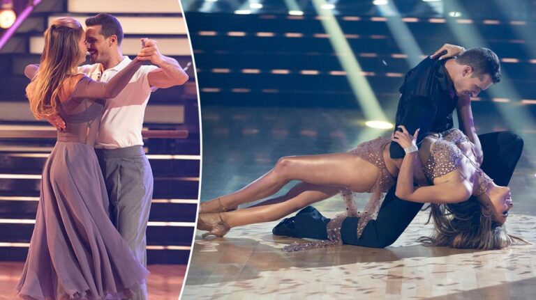 'Dancing with the Stars' duo Brooks Nader, Gleb Savchenko caught kissing backstage as romance rumors fly