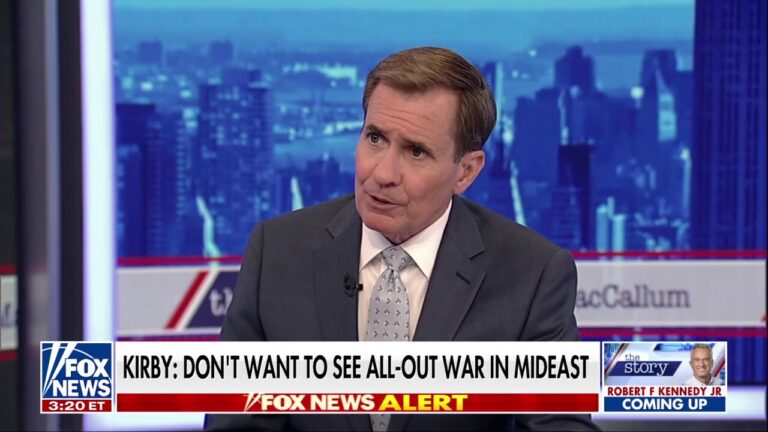 John Kirby: Biden is building 'alliances, partnerships and coalitions' to deal with these conflicts