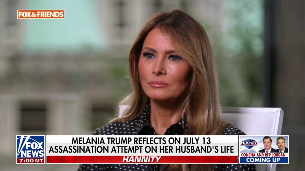 Melania Trump speaks out after the July assassination attempt on her husband