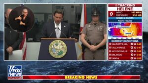 Gov. DeSantis gives game plan as Hurricane Helene hits Florida