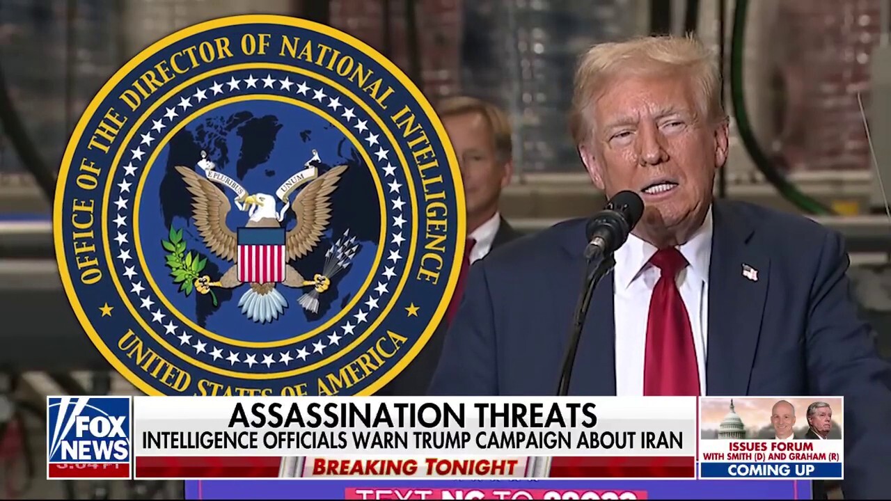 Trump stays on the campaign trail despite threats from Iran