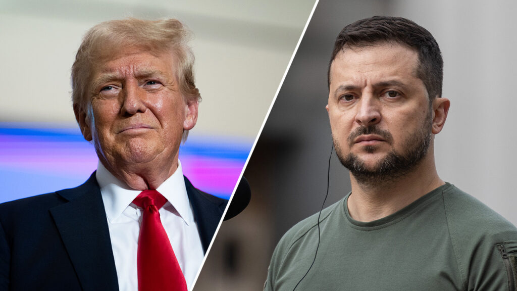 WATCH LIVE: Former President Trump meets with Ukrainian President Zelenskyy