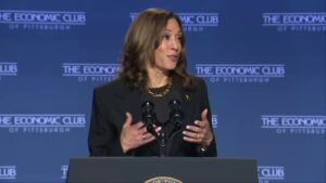 Vice President Kamala Harris, in economic speech, charges Trump was 'one of the biggest losers ever'