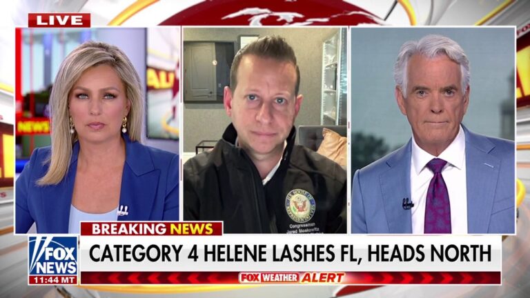 We are still in the ‘very early phases’ of the immediate response for Helene: Rep. Jared Moskowitz