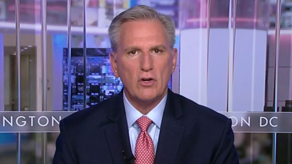 Kevin McCarthy: Nobody knows what Kamala Harris says when she speaks without a teleprompter