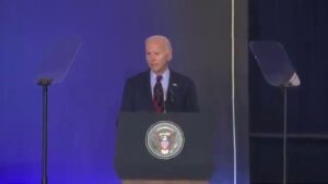 President Biden tells New York audience: 'Welcome to Washington'