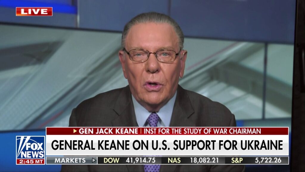 Gen. Jack Keane: Zelenskyy knows there is so much at stake