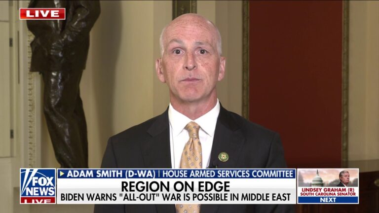 Both Biden and Trump are ‘standing up to Iran’: Rep. Adam Smith