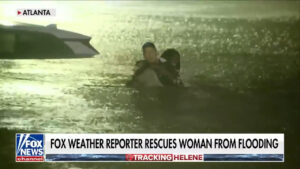 Hurricane Helene: FOX Weather reporter rescues woman from car as floodwaters rise