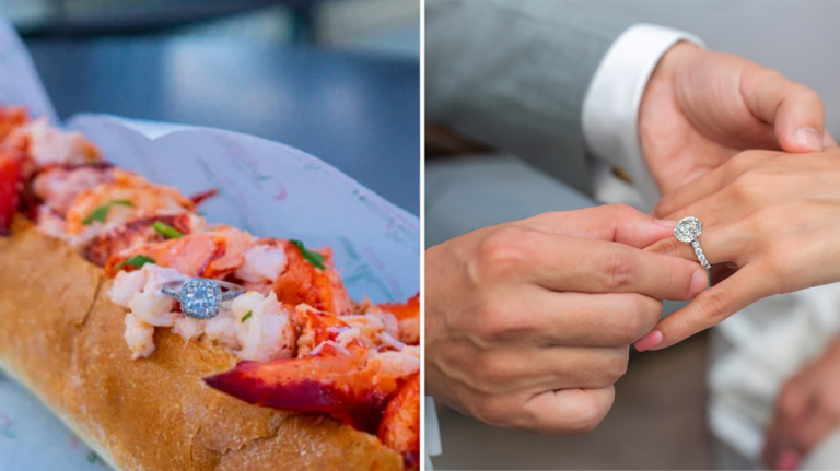 Boston restaurant serves $10,000 lobster roll, helping lovers pop the question