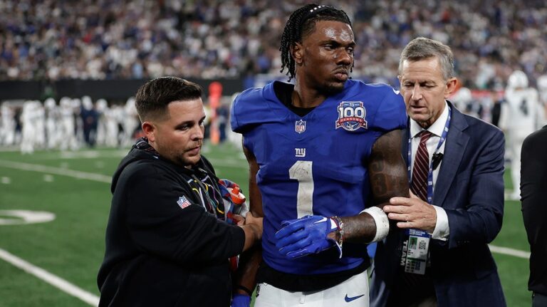 Giants' woes continue as star rookie Malik Nabers suffers concussion in loss to Cowboys