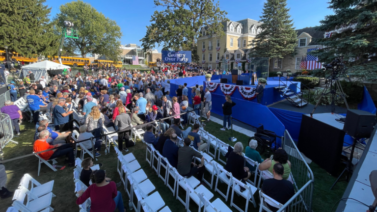 WATCH LIVE: Vice President Harris rallies voters in high-stakes Wisconsin