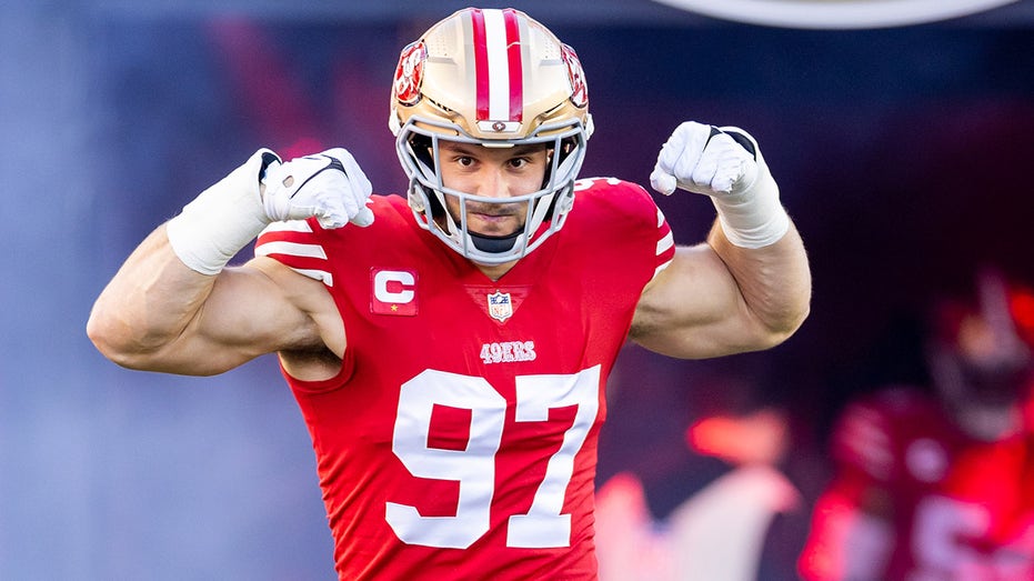 49ers' Nick Bosa gets support from NFL great after flashing MAGA hat