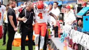 Chiefs place Rashee Rice on injured reserve; severity of knee injury still unknown