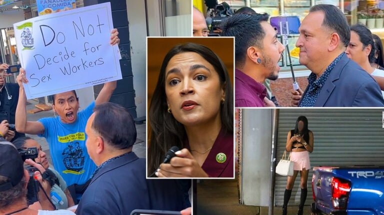 Democrat pol chased away in AOC's 'Red Light' district after backing police crackdown on open-air prostitution