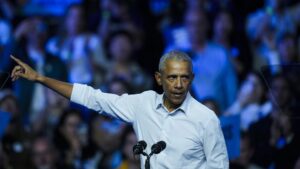 Obama slams pro-Trump men at Philadelphia rally; Springsteen warns GOP nominee is 'an American tyrant'