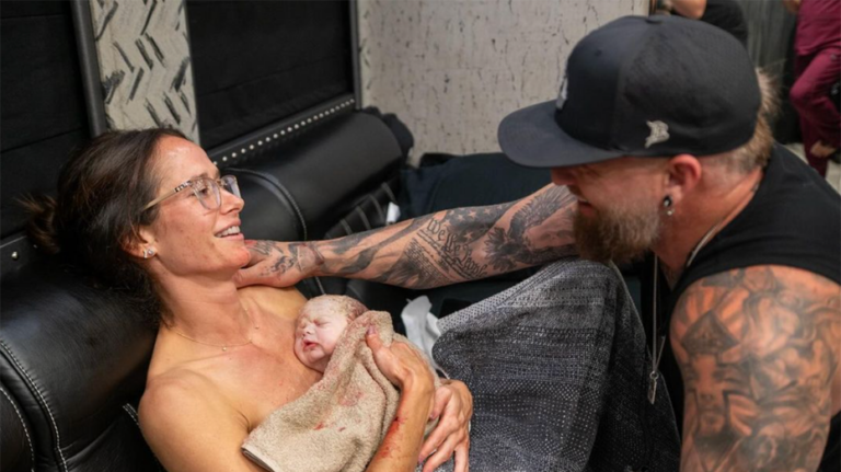 Country star Brantley Gilbert's wife told him to go finish concert after she gave birth on tour bus