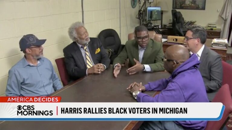 Michigan community leader tells CBS 'a lot of Black men are not into the Harris campaign'