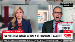 CNN fact-checker says Walz's claim on Trump economy 'not true,' says manufacturing jobs rose under him