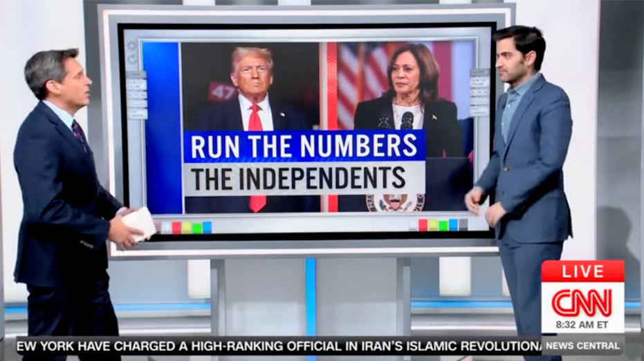 CNN data guru marvels at Trump flipping independent vote in key swing states: ‘Very good sign' for GOP nominee