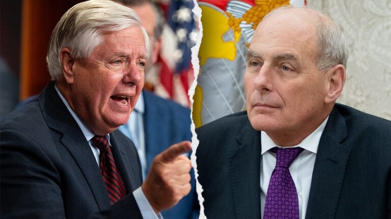 Lindsey Graham strikes back at John Kelly's 'fascist' comment about Trump: ‘Desperate’