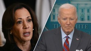 Biden says he and Kamala Harris are 'singing from the same song sheet' — as she tries distancing herself