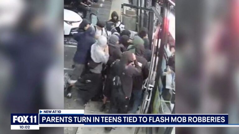 California parents praised for turning in teens involved in flash mob robberies