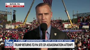 Corey Lewandowski: Trump team has 'unfinished business' in Butler, PA