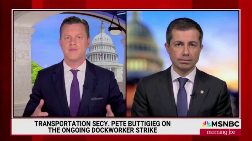 Pete Buttigieg warns port strikes could have real impact on the economy