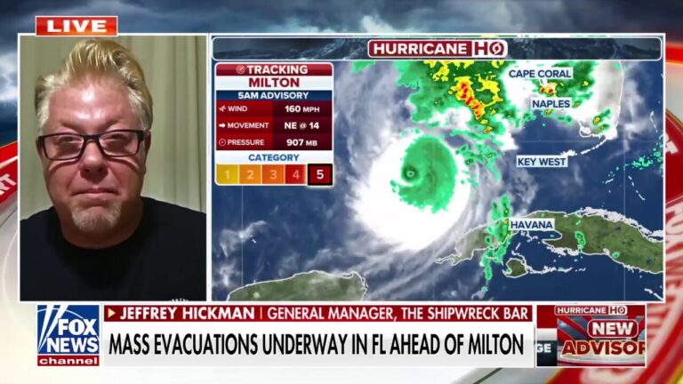 FL resident flees Hurricane Milton following destruction of Helene: 'Wasn't messing around this time'