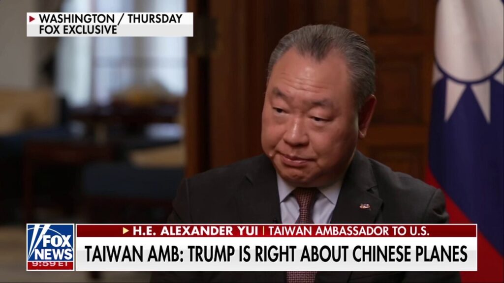 Taiwan ambassador issues warning: 'Xi Jinping has been emboldened'