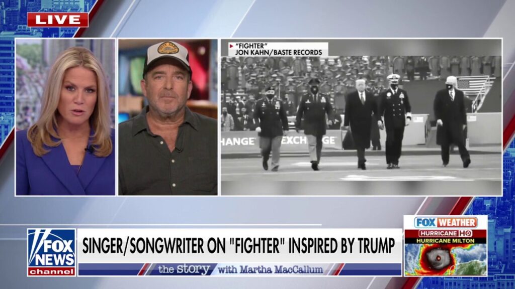 Songwriter reveals why he co-wrote 'Fighter' about Trump