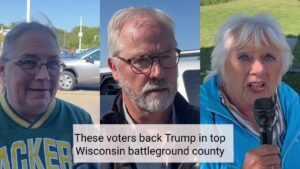 These voters back Trump in top Wisconsin battleground county