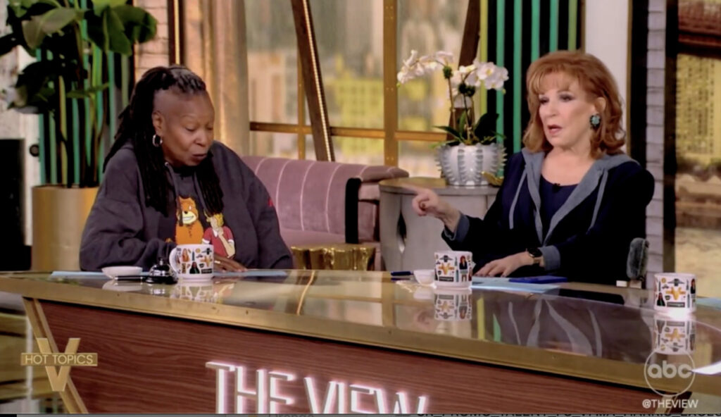 'The View' host Joy Behar: 'I'm starting to worry about the polls'