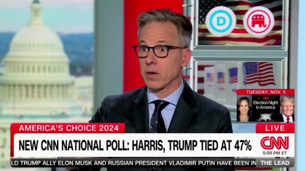 Tapper says 'I don't really even know' what Harris stands for on foreign policy