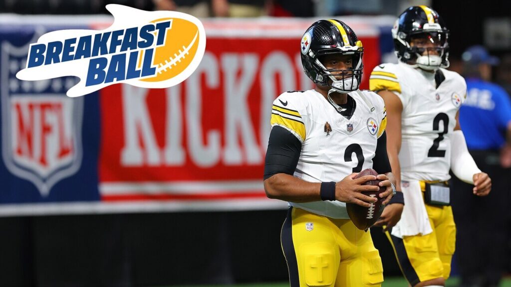 Should Russell Wilson start over Justin Fields? | Breakfast Ball