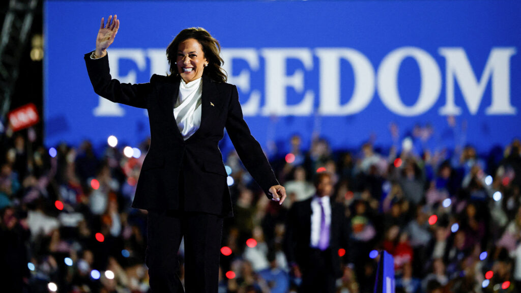 WATCH LIVE: Harris speaks at a rally in key swing state