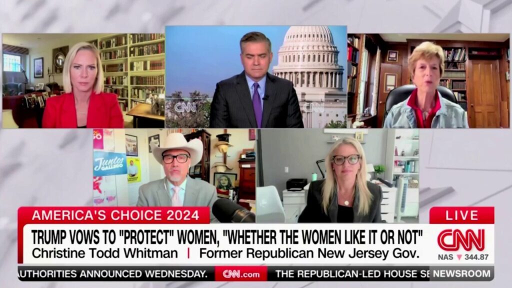 Former New Jersey governor says she wants to 'smack' Trump for 'protect' women remark