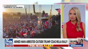 Armed man arrested outside Trump's Coachella rally as DOJ issues chilling warning on Iran threat