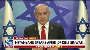 Netanyahu speaks after IDF kills Sinwar: 'An important moment'