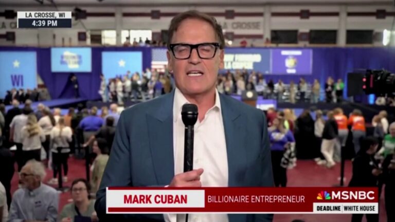 Mark Cuban blames social media algorithms for young men favoring Trump: 'Influences their decision making'