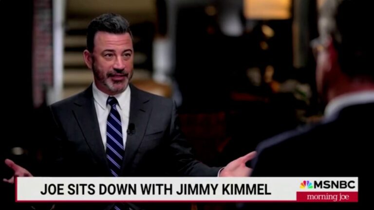 Late night host Jimmy Kimmel says he's not 'mentally prepared' for a possible Kamala Harris loss