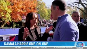 VP Kamala Harris dodges on 'disconnect' among male voters