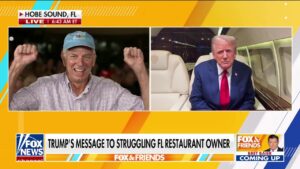 Trump sends message to Florida restaurant fighting to keep doors open